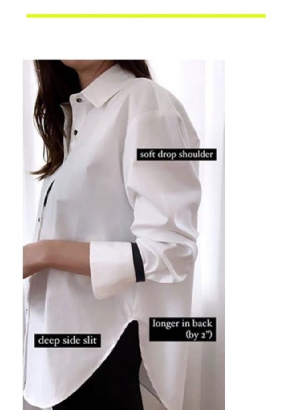 Mother Oxford Shirt Size 3 White Button Down Oversized Cotton Poplin Classic XL - Picture 6 of 16